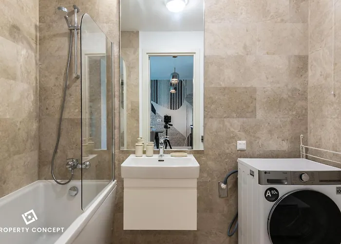 公寓 Luxury With Terrace And View