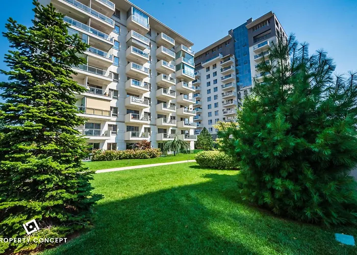 아파트 Luxury With Terrace And View 부쿠레슈티