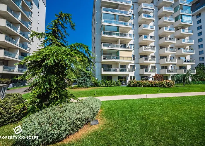 아파트 Luxury With Terrace And View 부쿠레슈티